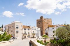 Vista del pont i la torre de la Galera 